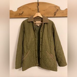 Green Quilted Jacket